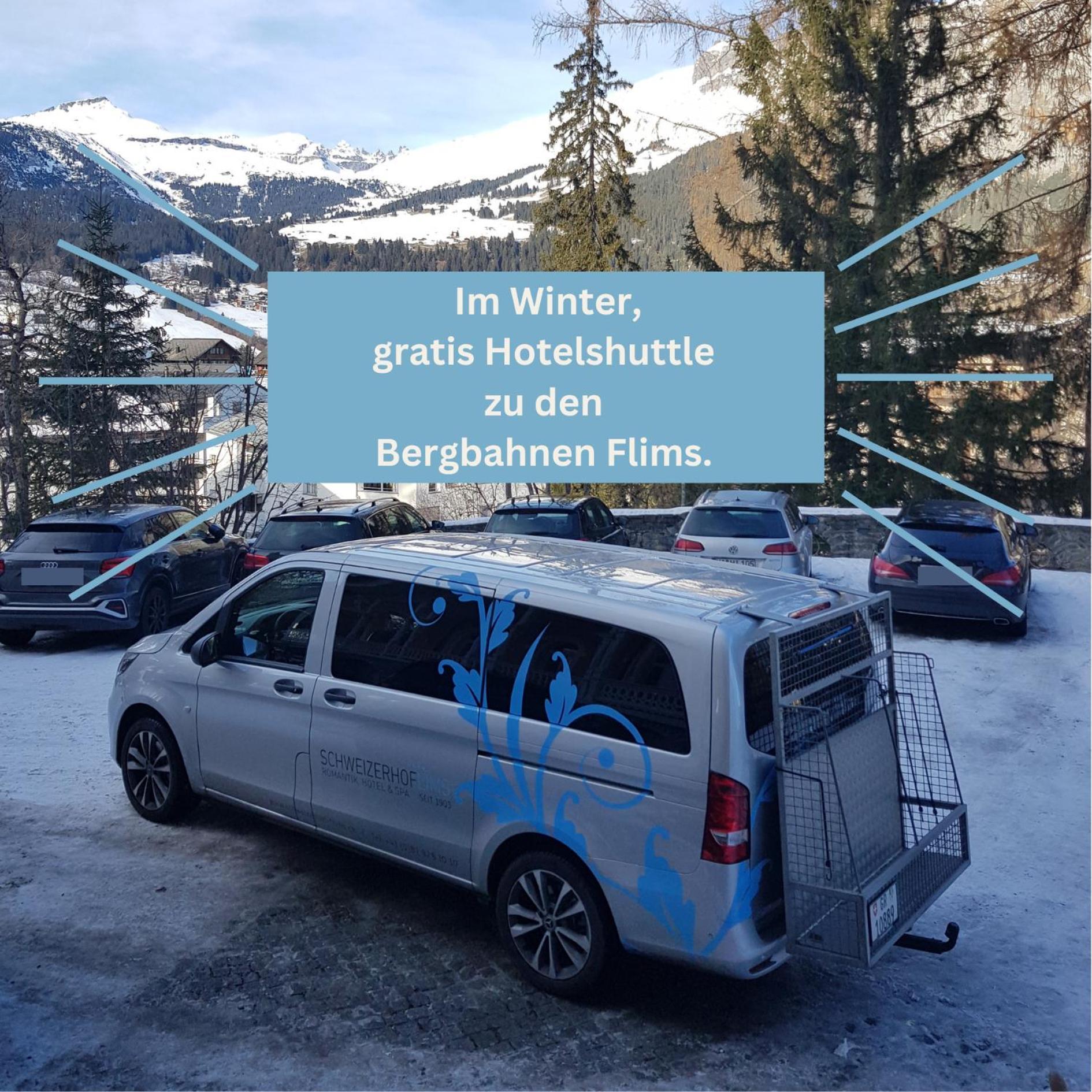 Romantik Hotel Schweizerhof & Spa Flims Exteriér fotografie